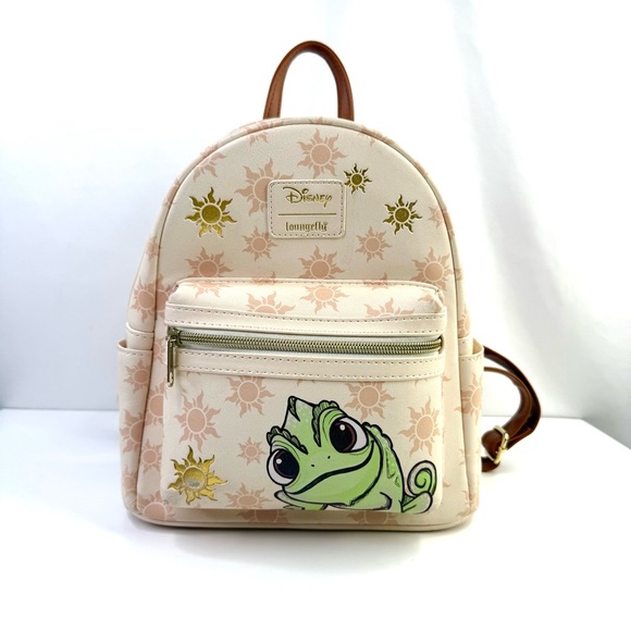 Loungefly Disney Tangled Pascal Sun Mini Backpack - Picture 2 of 10